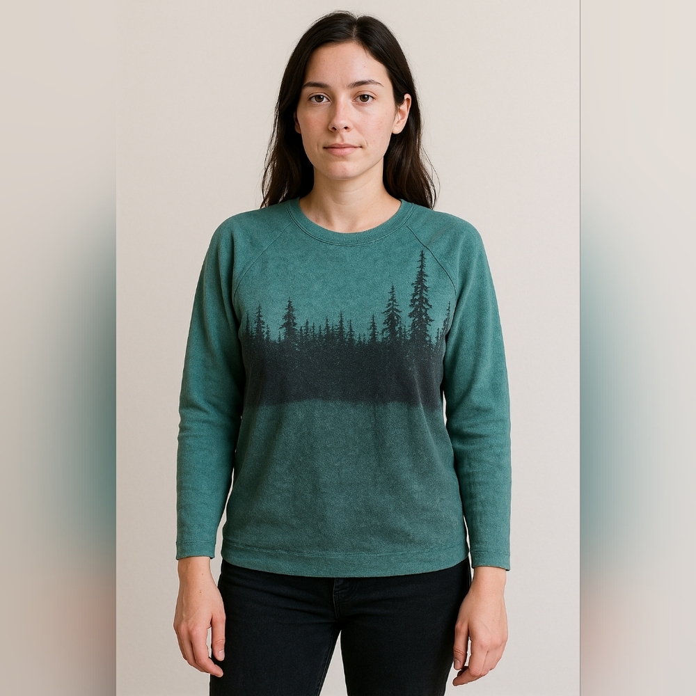 Forest Print Women's Sweatshirt